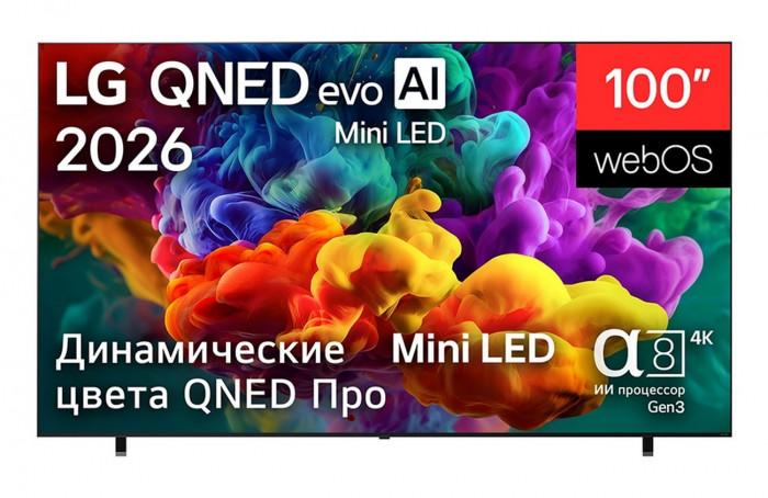 Телевизор LG Smart TV QNED evo AI Mini LED 4K 50QNED85B6A