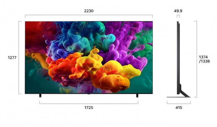 Телевизор LG Smart TV QNED evo AI Mini LED 4K 50QNED85B6A